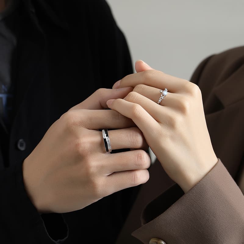 Кольца из стерлингового серебра 925 пробы AKAK унисекс