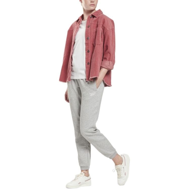 Брюки Reebok повседневные женские светло-серые