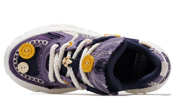 Туфли для скейтборда с низким берцем Palladium Унисекс Серый Фиолетовый Белый