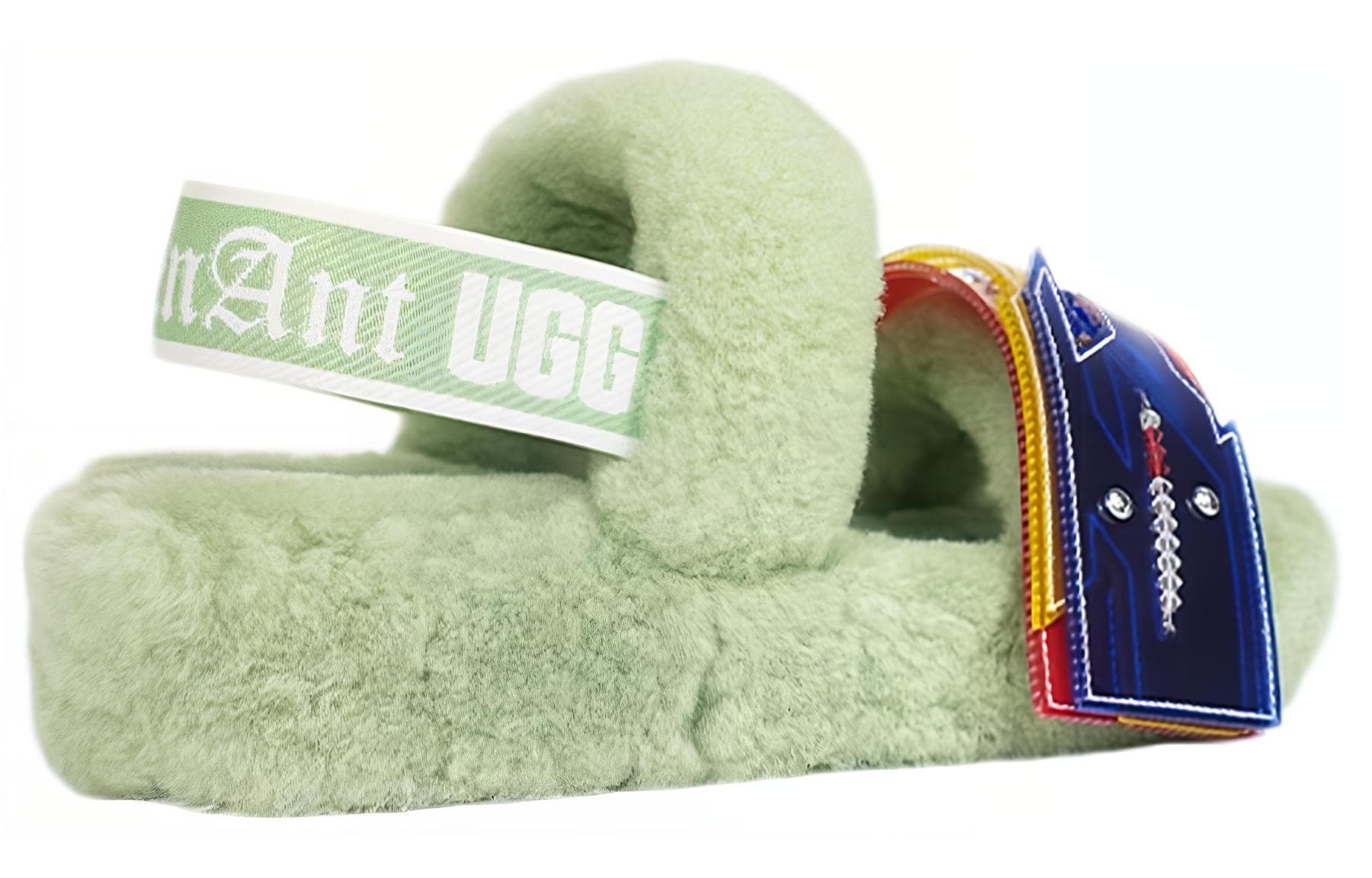 ALIENANT x UGG Стильные сандалии женские зеленые