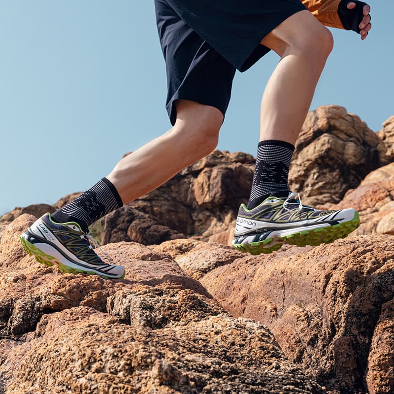 SALOMON KOLON SPORT Амортизирующая противоскользящая и износостойкая уличная обувь с низким берцем унисекс Зеленый Белый Черный