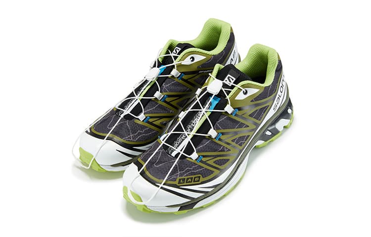 SALOMON KOLON SPORT Амортизирующая противоскользящая и износостойкая уличная обувь с низким берцем унисекс Зеленый Белый Черный