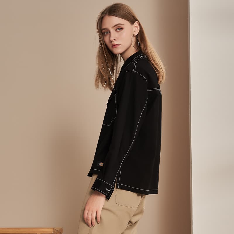 Рубашки Dickies женские черные