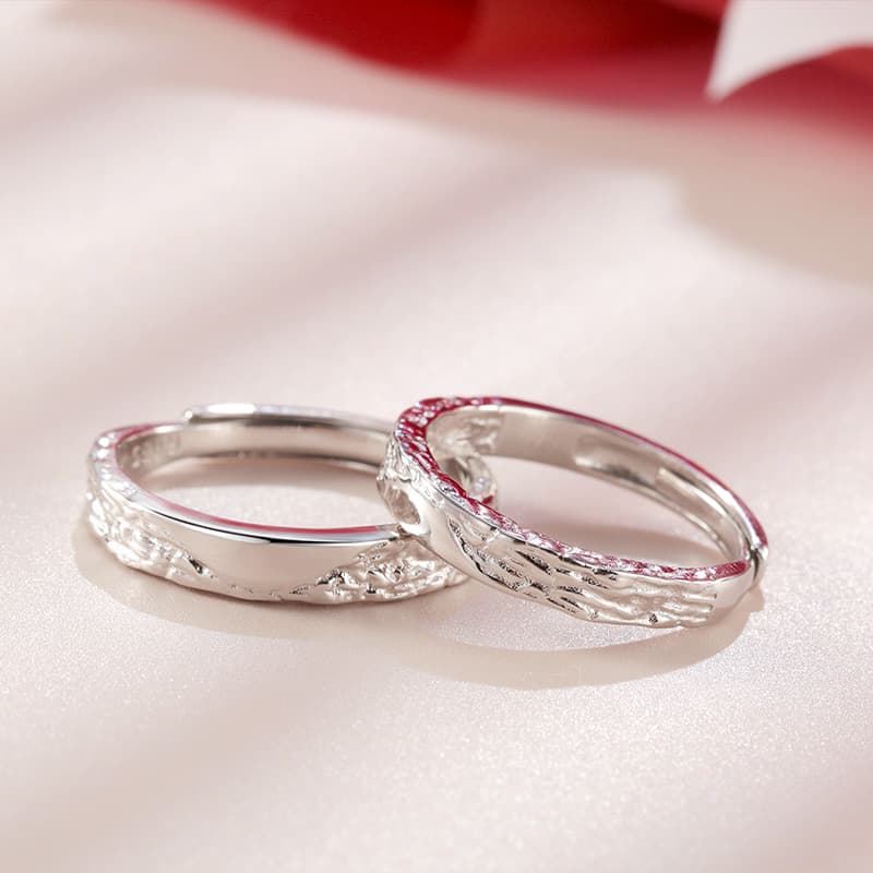 PRP S999 изящные серебряные кольца унисекс