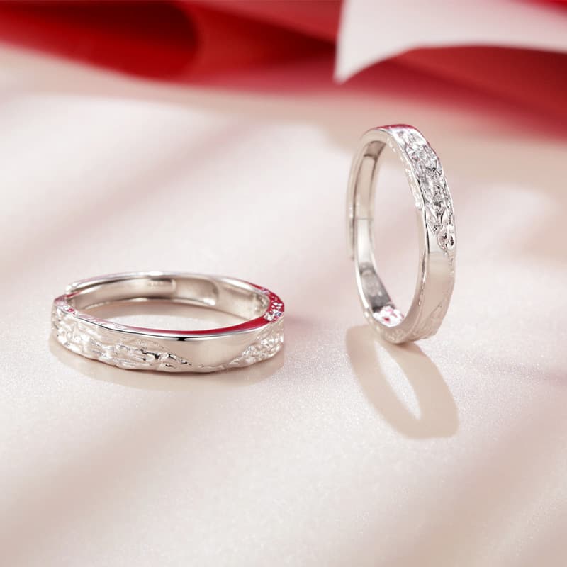 PRP S999 изящные серебряные кольца унисекс