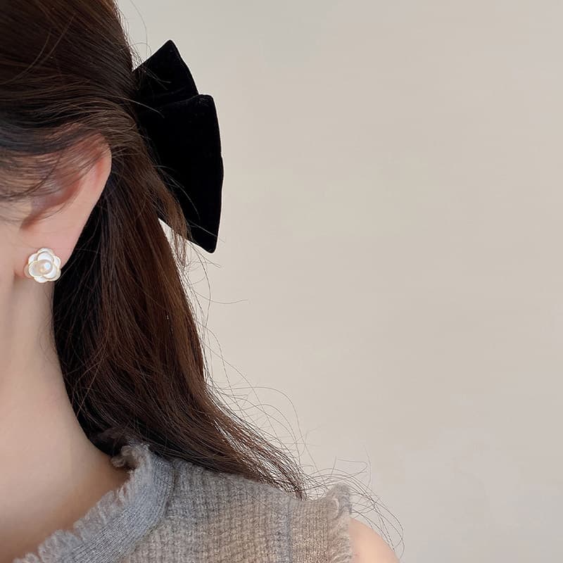 ХИМЕРА Минималистичный стиль Художественный стиль Мягкие феи круглые серьги-подвески с бусинами женские