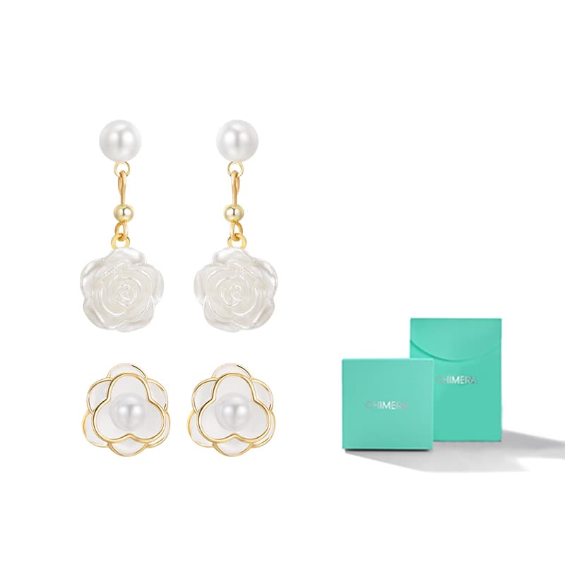 ХИМЕРА Минималистичный стиль Художественный стиль Мягкие феи круглые серьги-подвески с бусинами женские