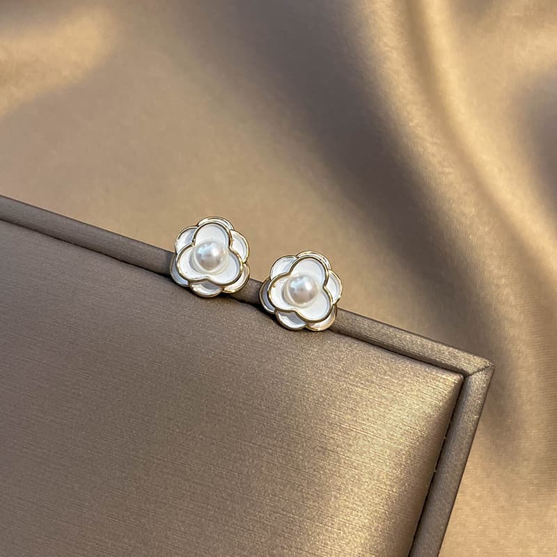 ХИМЕРА Минималистичный стиль Художественный стиль Мягкие феи круглые серьги-подвески с бусинами женские