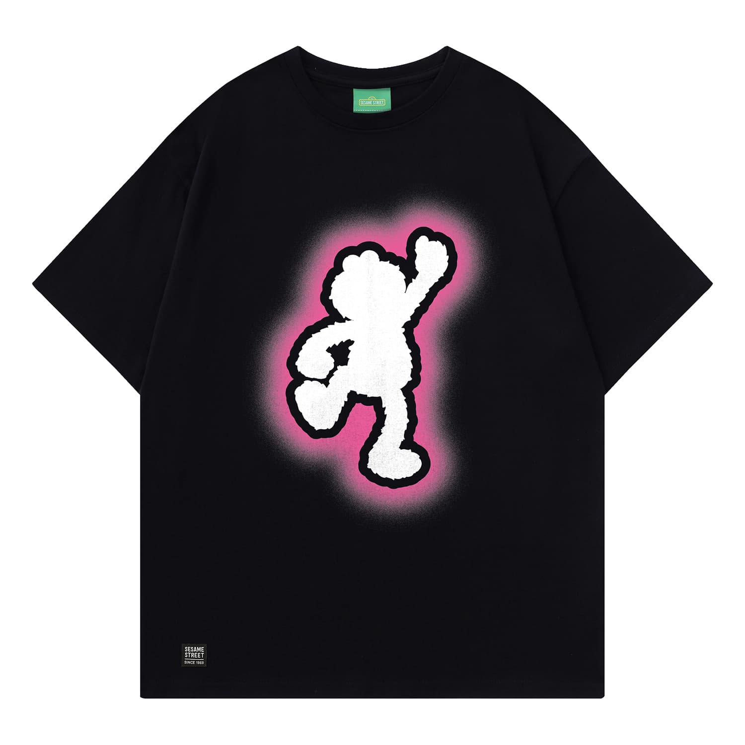 SESAME STREET Drop Shoulder Sleeve T Shirt Unisex