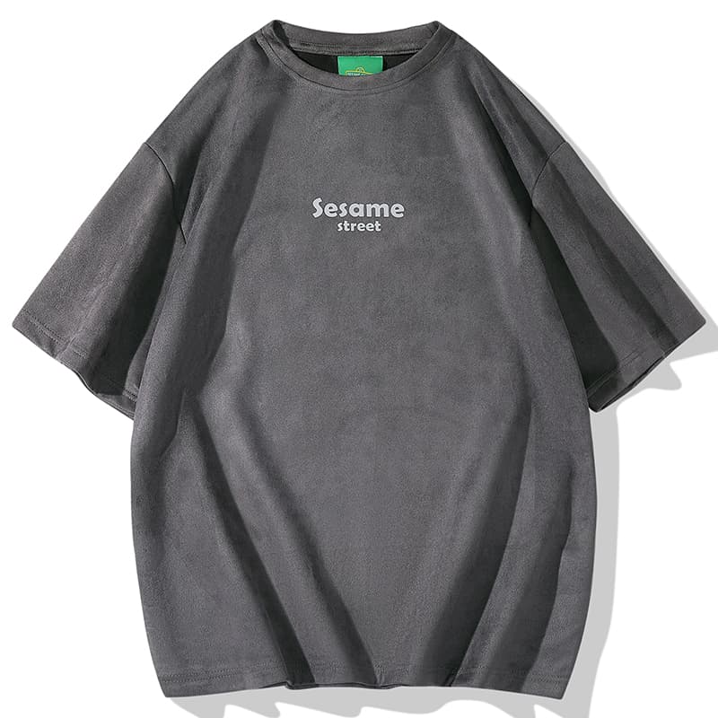 Футболка с заниженными плечами «УЛИЦА СЕЗАМ» унисекс