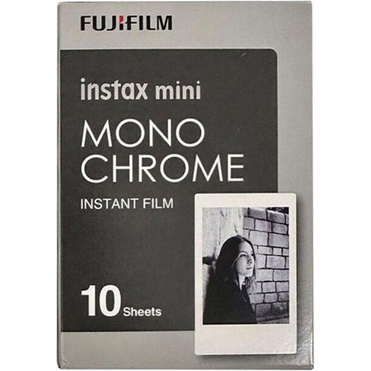 Камеры мгновенной печати FUJIFILM INSTAX One Shot Mini Collection Монохромная черно-белая фотобумага Time