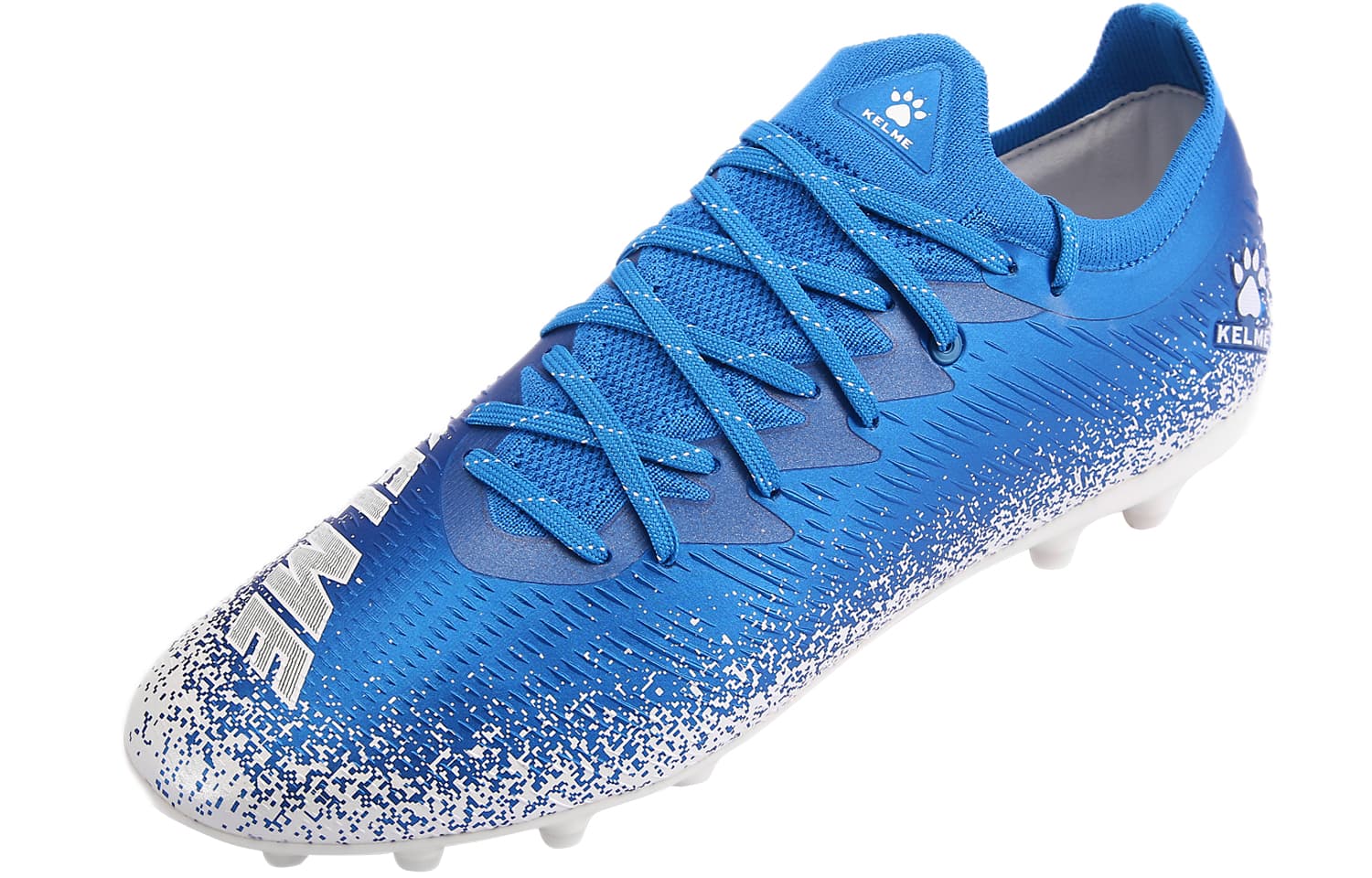 KELME Lightning Speed ​​1.0 футбольные бутсы унисекс низкие разноцветные синие белые