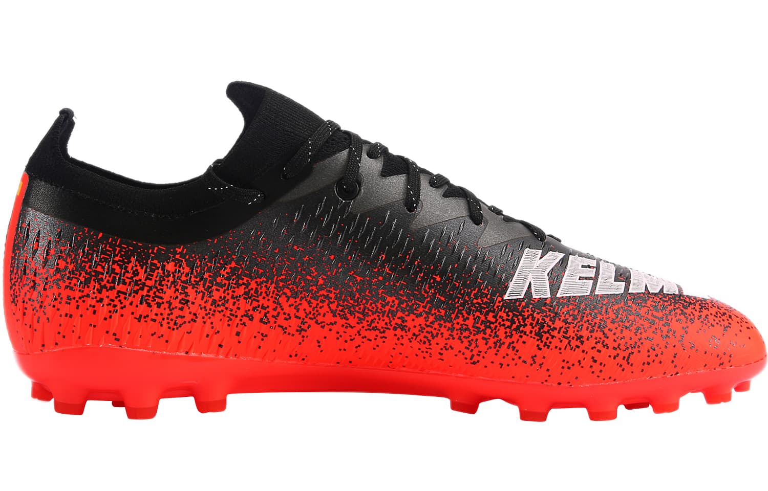 KELME MG резиновые короткие шипы, амортизирующие, противоскользящие, износостойкие, дышащие, футбольные бутсы унисекс, черный неоновый оранжевый
