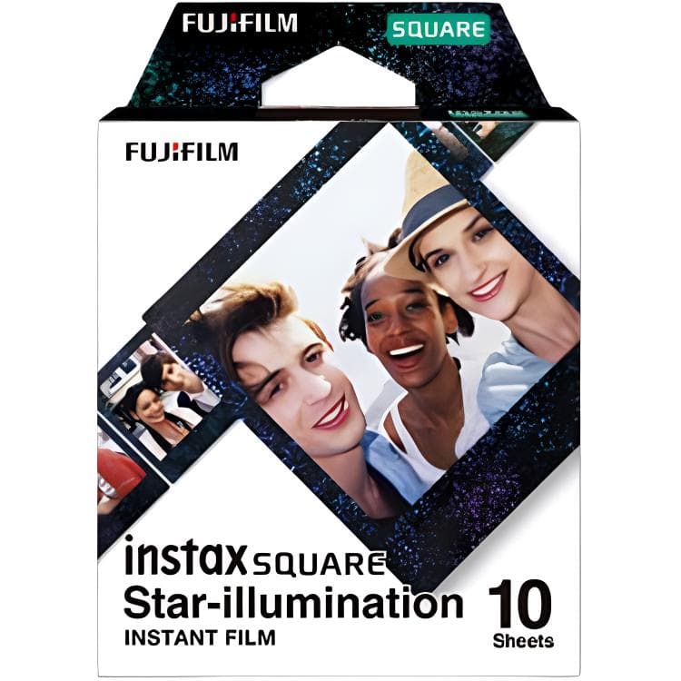 FUJIFILM INSTAX Instant Cameras One Time Imaging SQUARE Collection Square Starry Sky Photo Paper