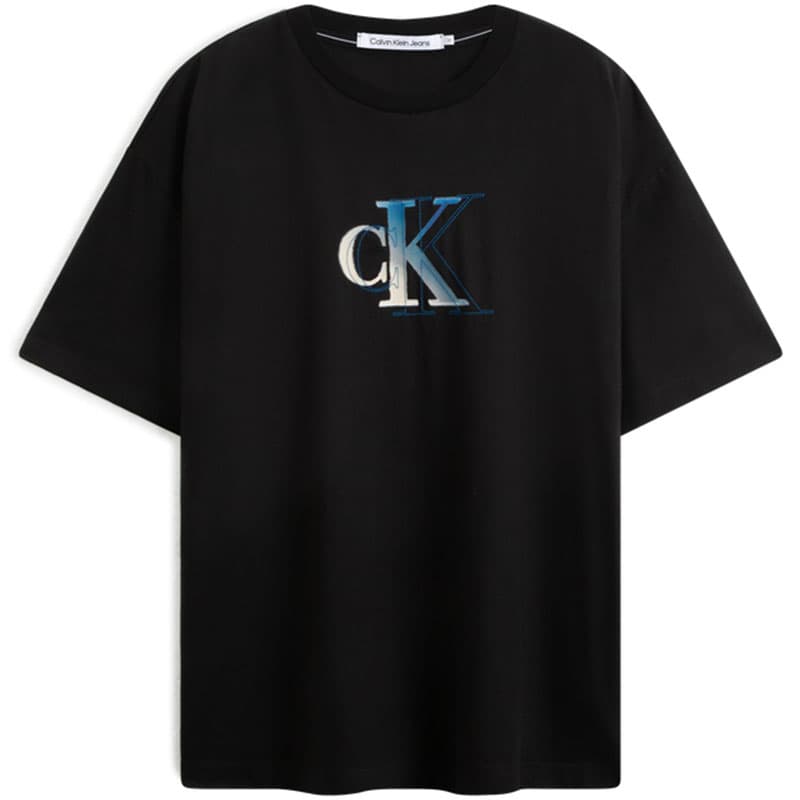 CALVIN KLEIN T Shirt Unisex Space Black