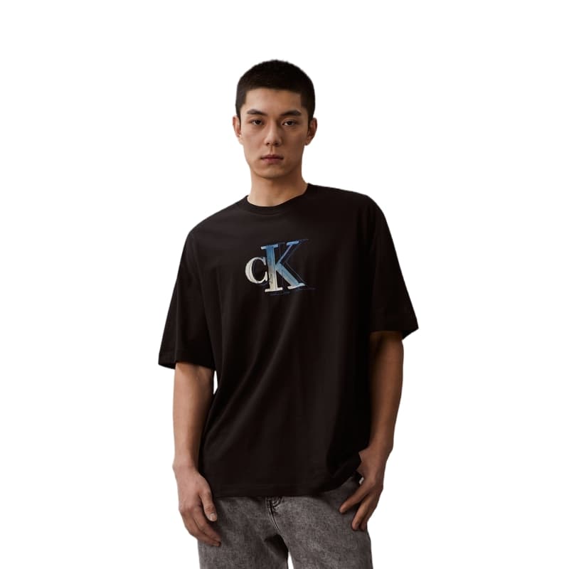 CALVIN KLEIN Футболка унисекс космический черный