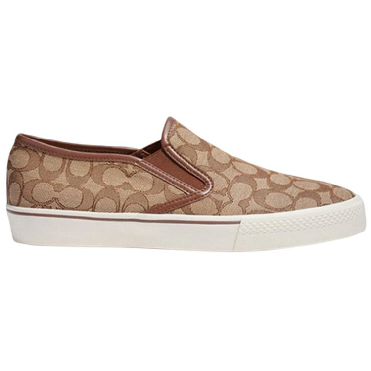 COACH Низкие повседневные туфли Мужские умбровые