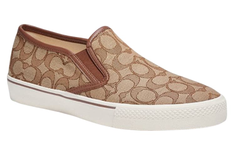 COACH Низкие повседневные туфли Мужские умбровые