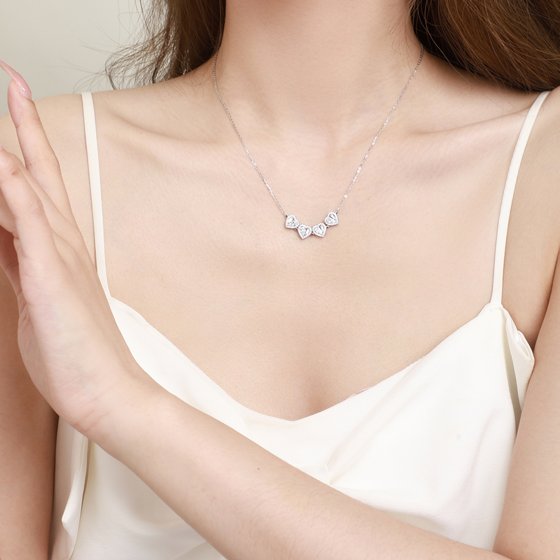 CHOW TAI SENG Ожерелья из стерлингового серебра женские серебряные