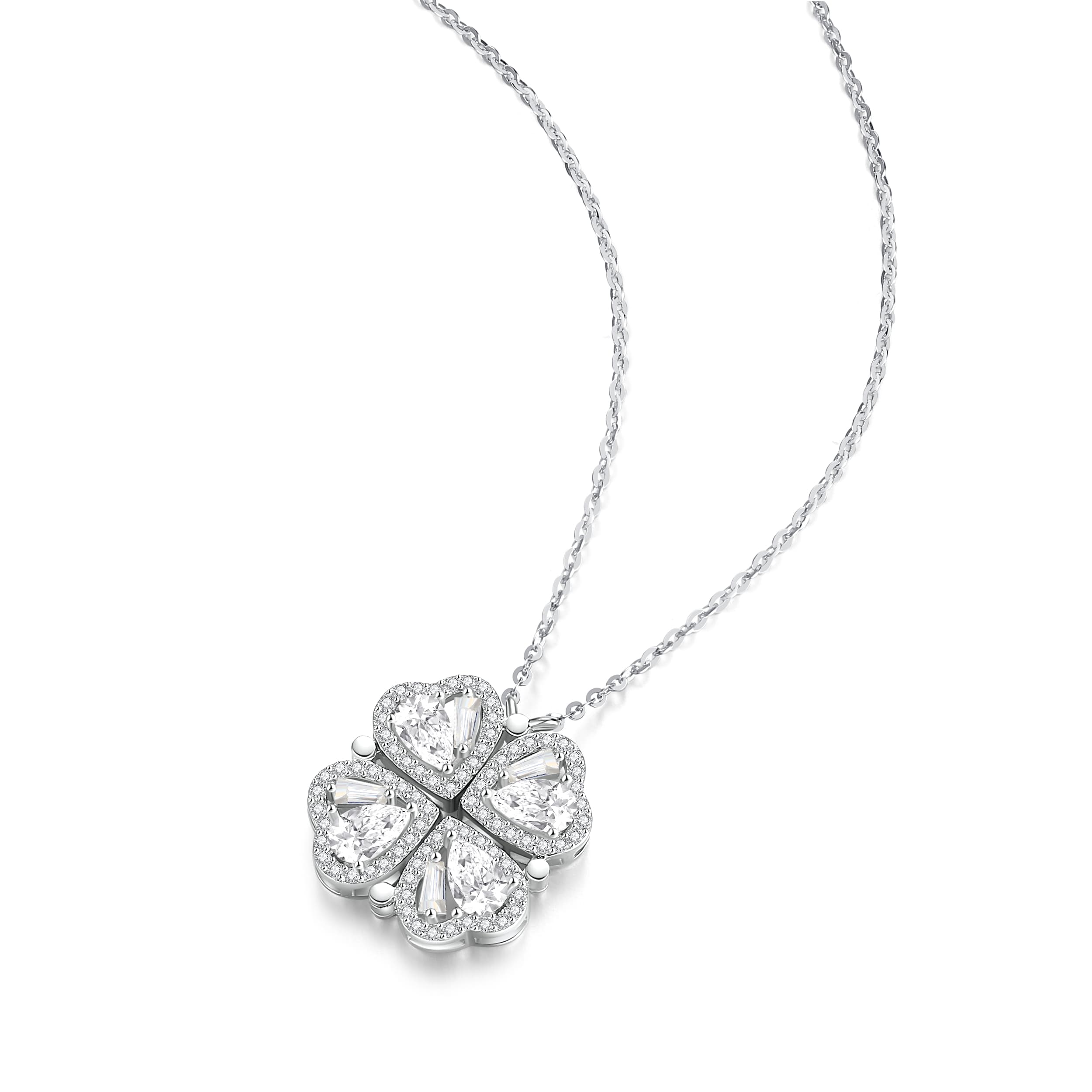 CHOW TAI SENG Ожерелья из стерлингового серебра женские серебряные