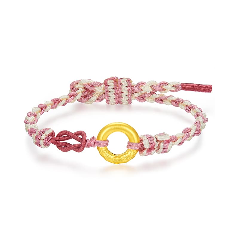 LIU GUI FU JEWELRY Золотой браслет унисекс