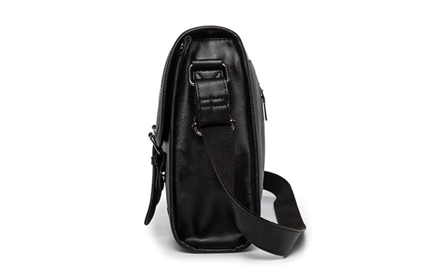 NOMK PU Cortex Спецодежда Сумка-мессенджер Рюкзак Сумка через плечо Обычный унисекс Черный