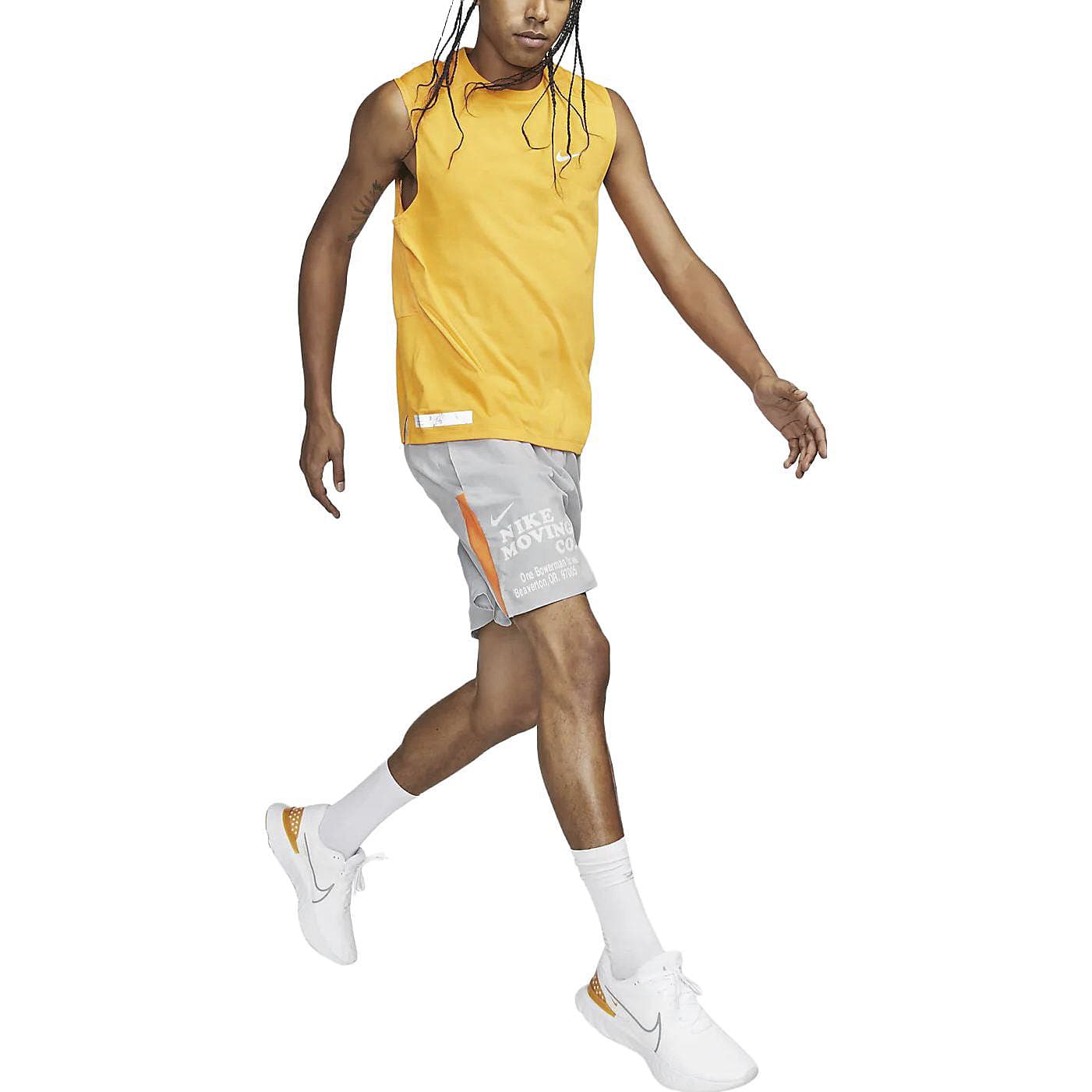 Мужские повседневные шорты Nike светло-дымчатые серые