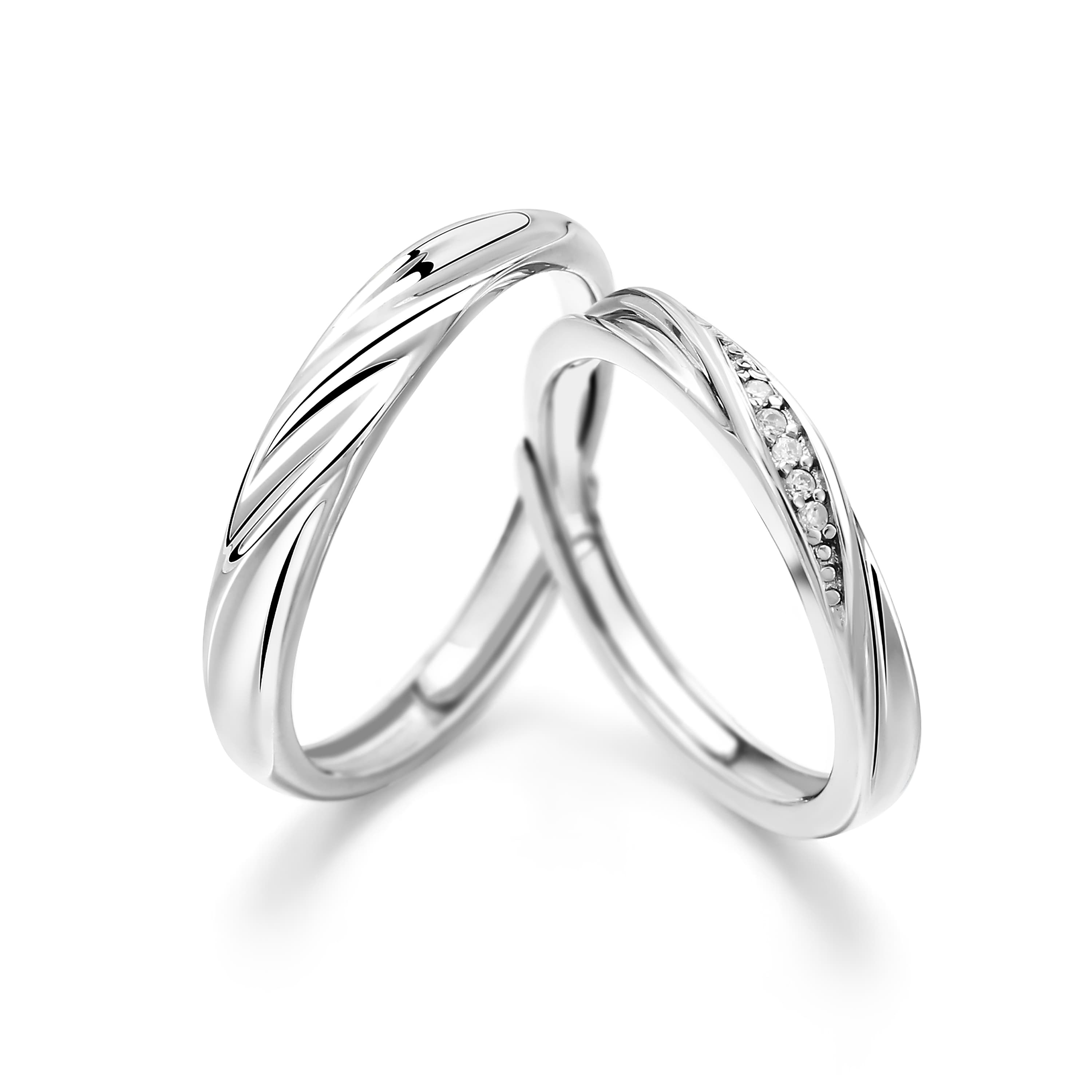 Кольца из стерлингового серебра ZSY унисекс