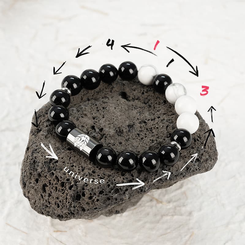 Rastaclat Агат Маленький Браслет Лев Китайский Стиль Браслет Из Бисера Бусины Унисекс