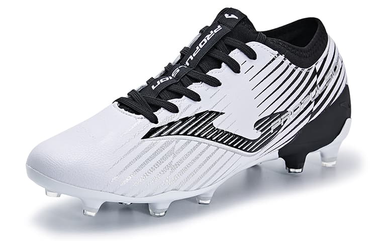 Joma Propulsion FG резиновые длинные шипы противоскользящие износостойкие футбольные бутсы мужские черные белые