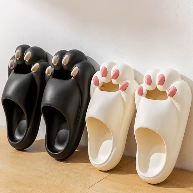 Тапочки Xiang Ning Pai Белый/Черный