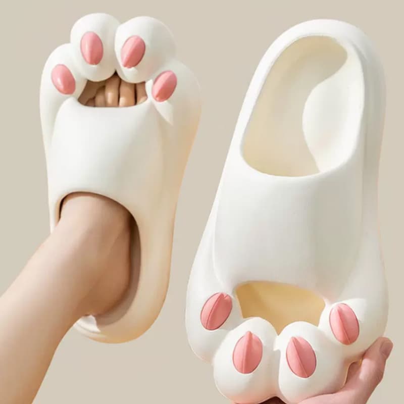 Тапочки Xiang Ning Pai Белый/Черный