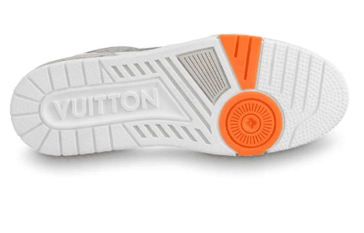 LOUIS VUITTON Кроссовки «Серебристый»