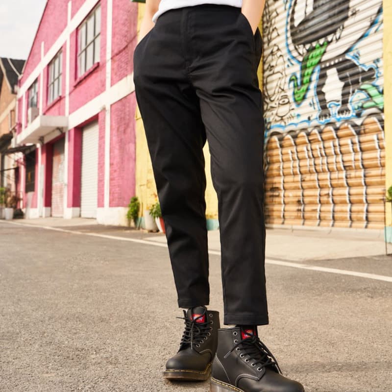 Dickies Повседневные брюки женские черные