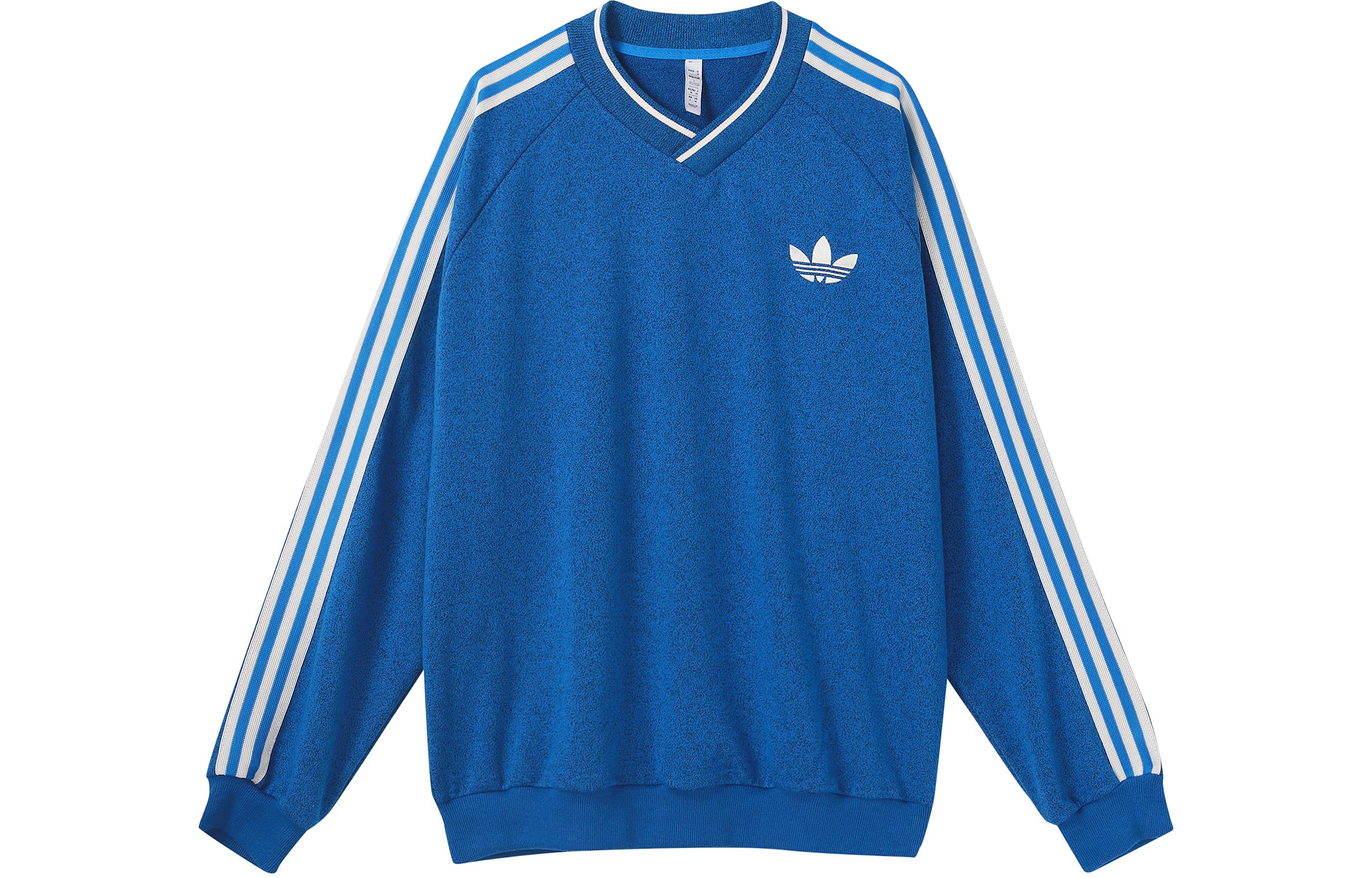 Adidas Originals SS23 Adicolor 70s Retro Series Sweatshirts Men's Blue