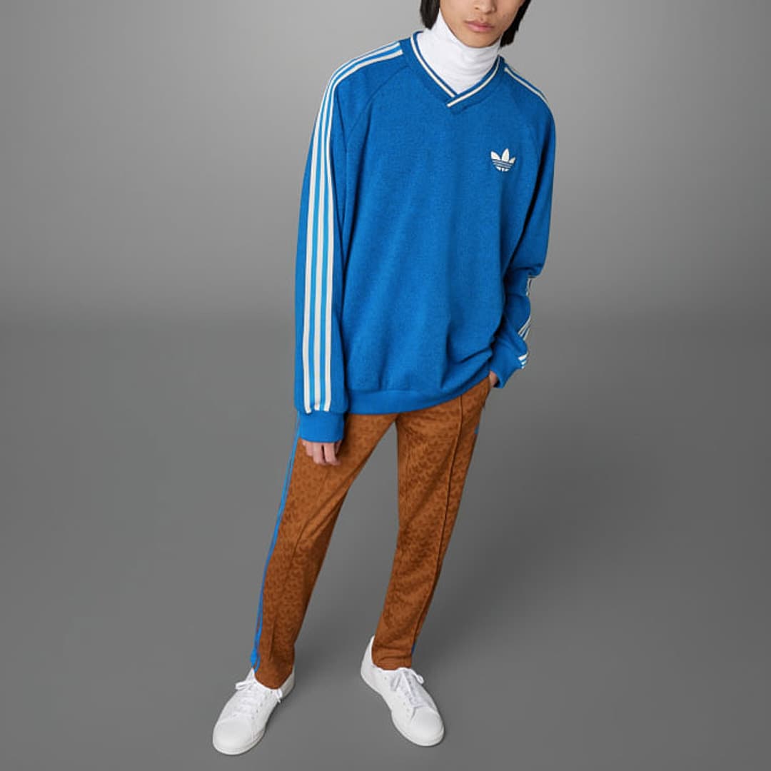 Adidas Originals SS23 Adicolor 70s Retro Series Толстовки мужские синие