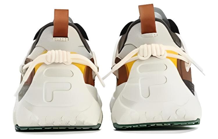 Кроссовки FILA FUSION Bone 'Белый Зеленый Коричневый'