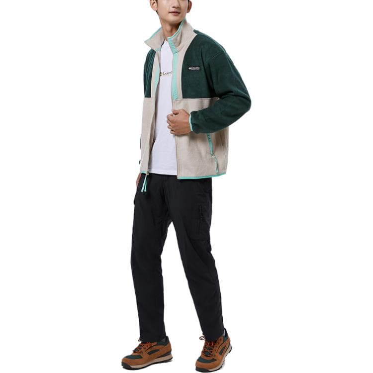 Куртка Columbia Унисекс Светло-Серый Зеленый