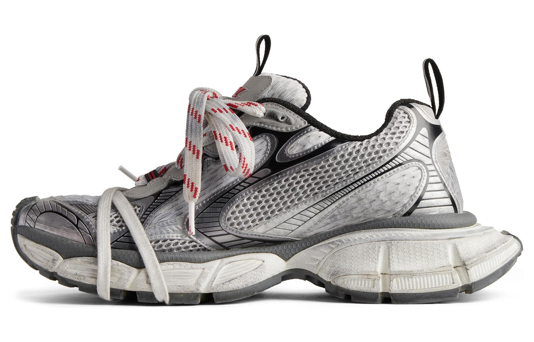 Balenciaga 3XL Grey White Red