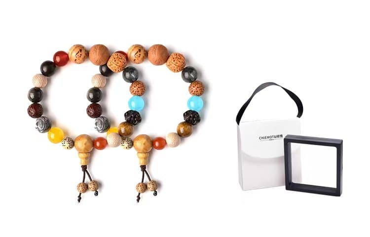 CHIEMOT Браслеты с семенами Bodhi унисекс
