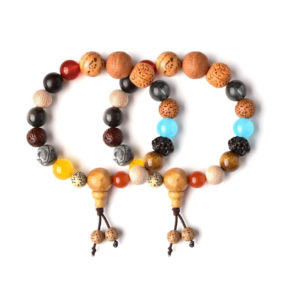 CHIEMOT Браслеты с семенами Bodhi унисекс