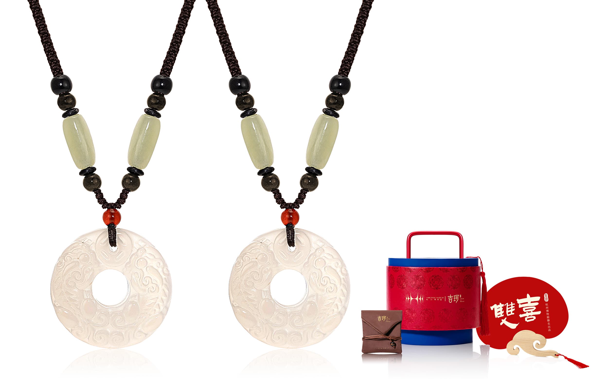 Ожерелья из обсидиана Jodie&Kevin унисекс