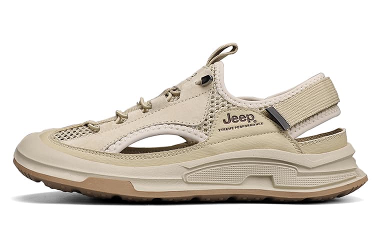 Jeep River Trekking Shoes Men's Sand