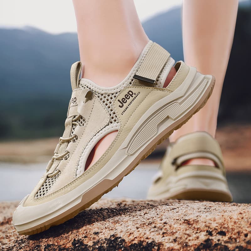 Трекинговые туфли Jeep River, мужские песочные