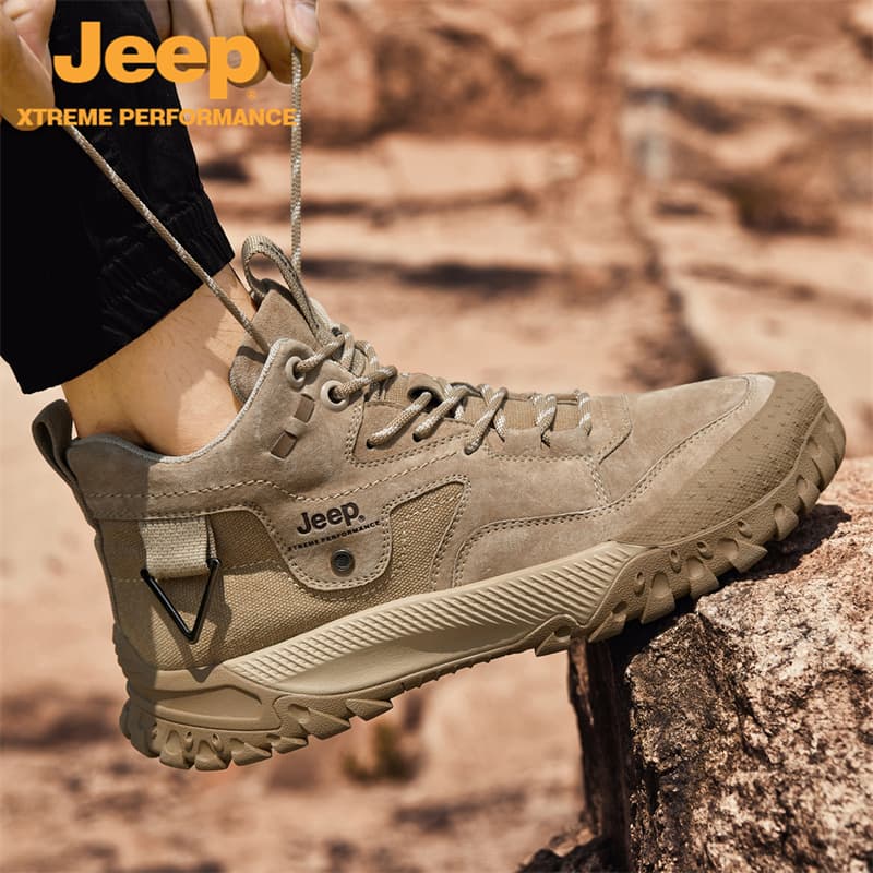 Уличные ботинки Jeep до щиколотки, мужские, цвета хаки