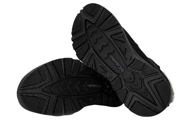 Columbia Slopeside Peak, устойчивые к истиранию короткие зимние ботинки для улицы, женские черные