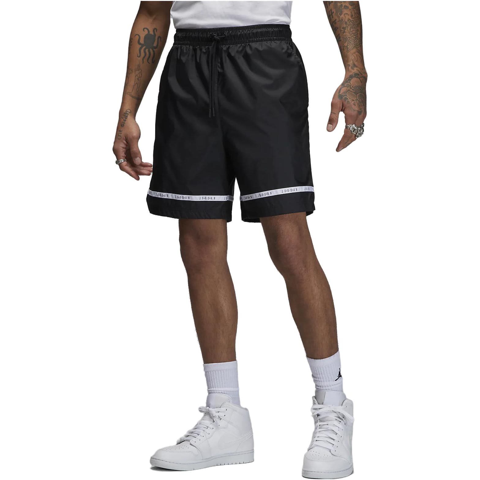 Мужские спортивные шорты Jordan черные
