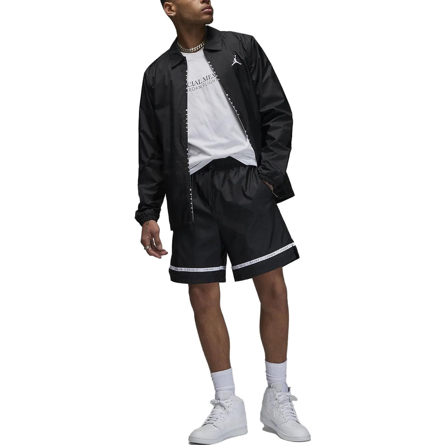 Мужские спортивные шорты Jordan черные