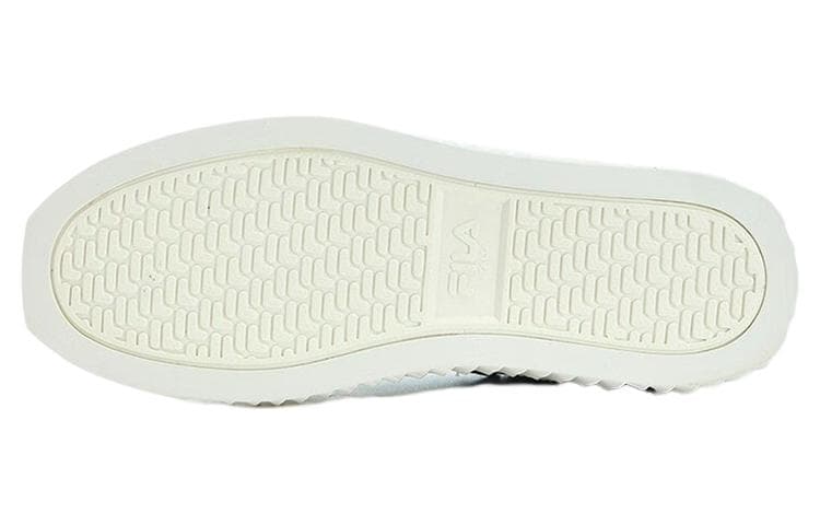 FILA Gear устойчивые к истиранию низкие туфли для скейтборда женские черные, белые