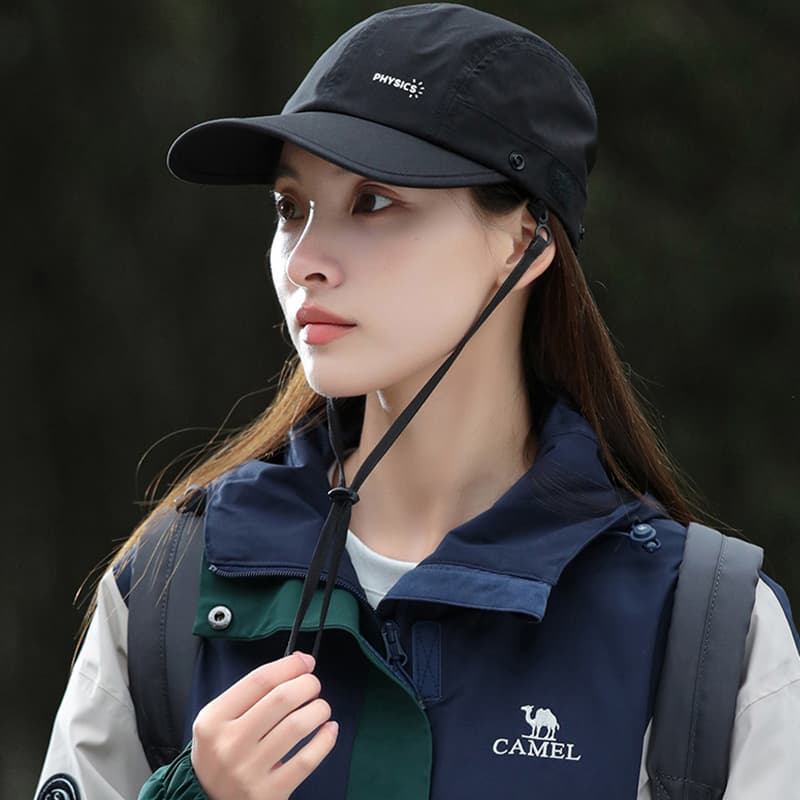 Женские солнцезащитные шапки из 100% полиэстера AAJF